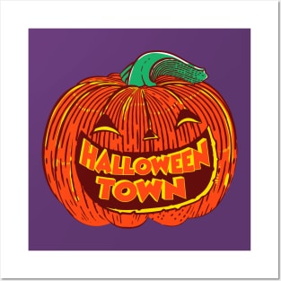 Halloween Town Posters and Art